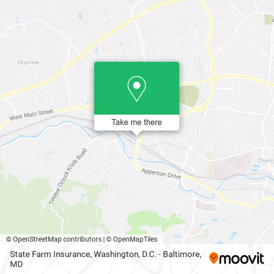 State Farm Insurance map