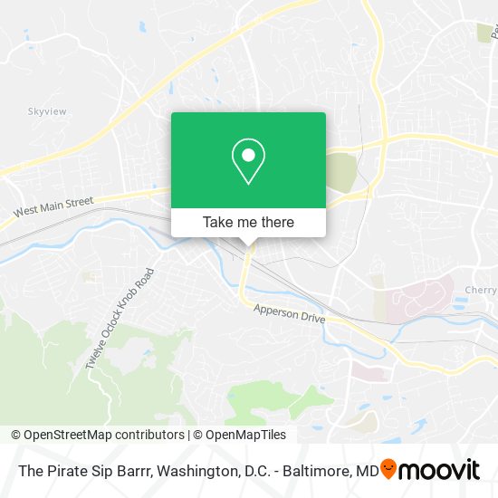 The Pirate Sip Barrr map