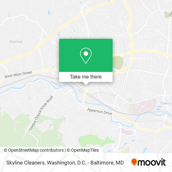 Mapa de Skyline Cleaners