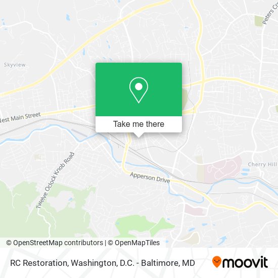 RC Restoration map