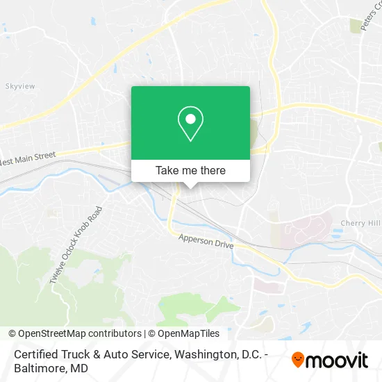 Mapa de Certified Truck & Auto Service