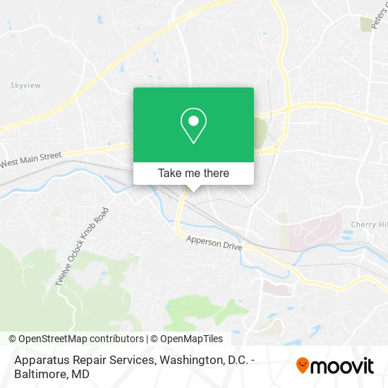 Mapa de Apparatus Repair Services