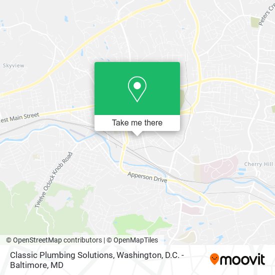 Classic Plumbing Solutions map