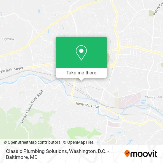 Classic Plumbing Solutions map