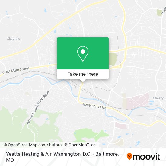 Mapa de Yeatts Heating & Air