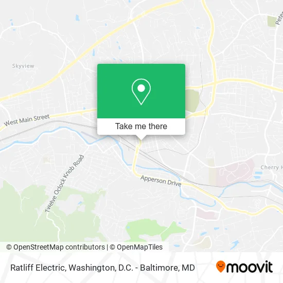 Ratliff Electric map