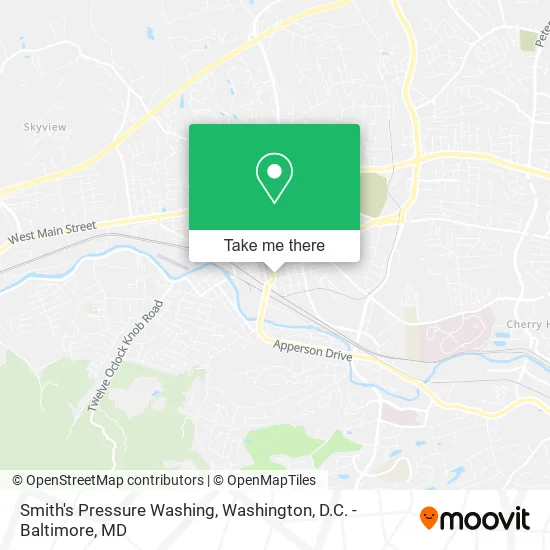 Smith's Pressure Washing map