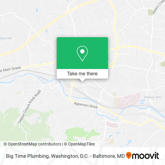 Mapa de Big Time Plumbing
