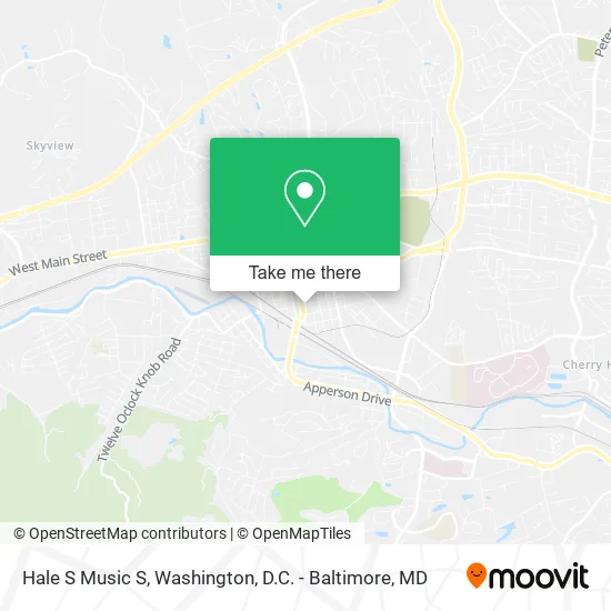 Hale S Music S map