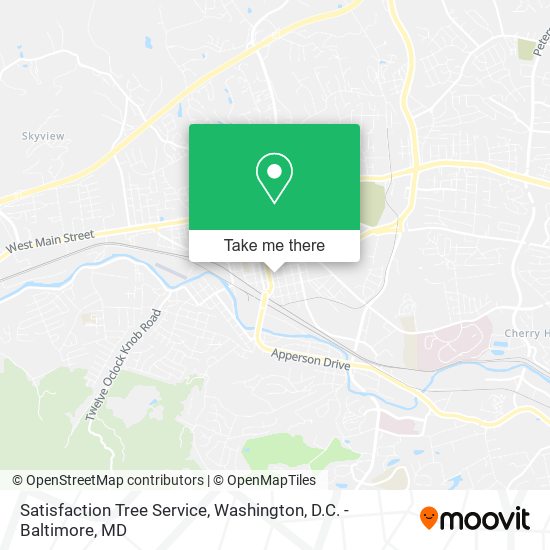 Satisfaction Tree Service map