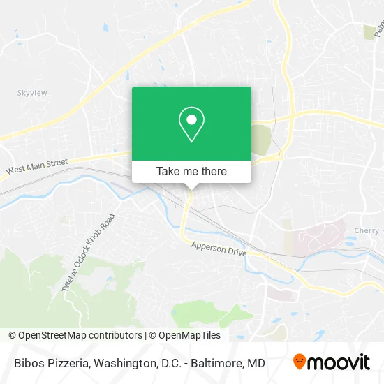 Bibos Pizzeria map