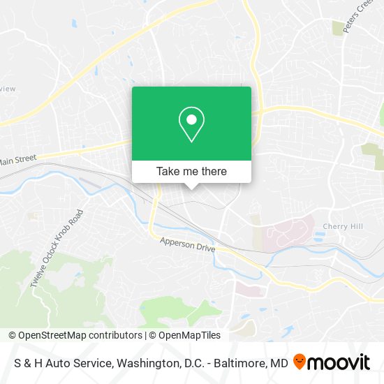 S & H Auto Service map