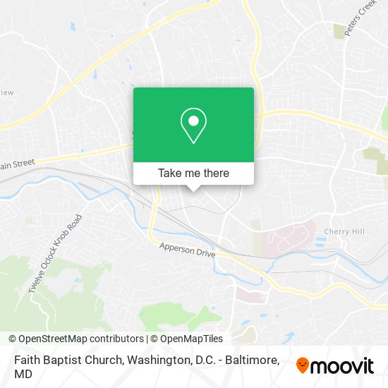 Faith Baptist Church map