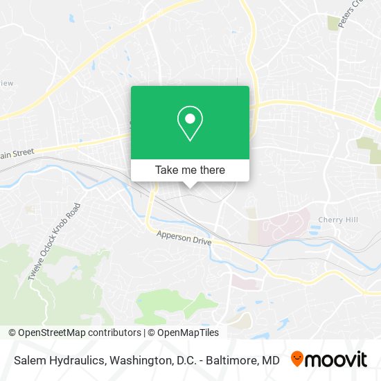 Salem Hydraulics map