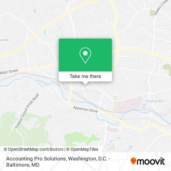 Mapa de Accounting Pro Solutions