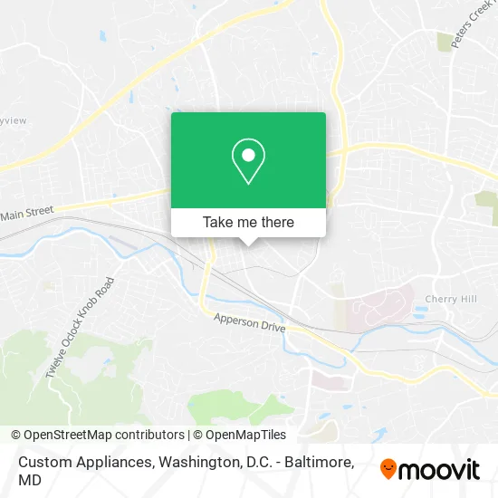 Custom Appliances map