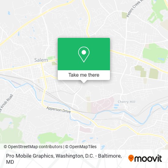 Mapa de Pro Mobile Graphics