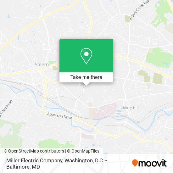 Mapa de Miller Electric Company