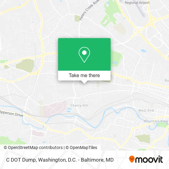 C DOT Dump map