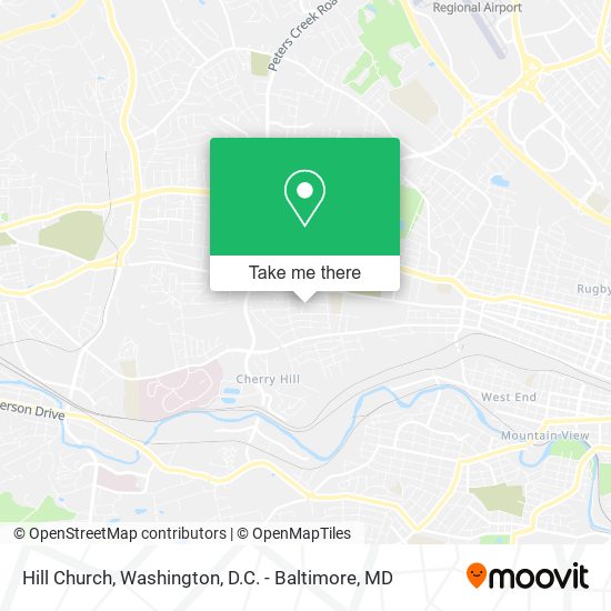 Hill Church map