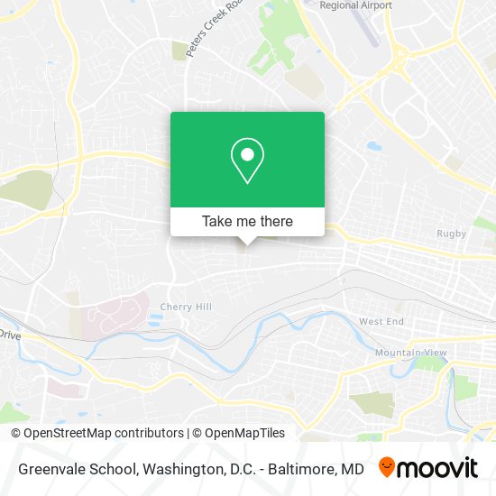 Mapa de Greenvale School