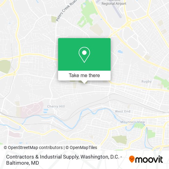 Contractors & Industrial Supply map