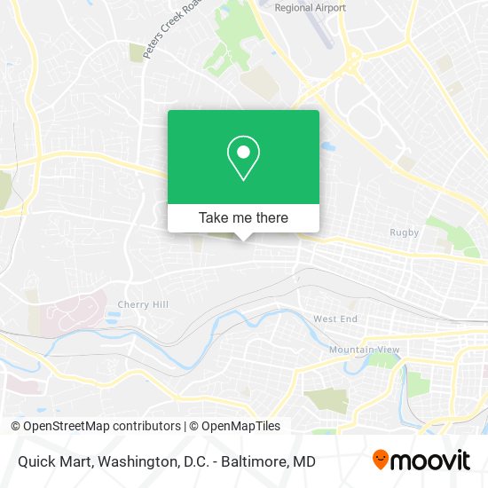 Quick Mart map