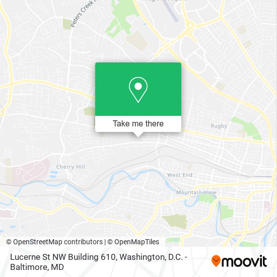 Lucerne St NW Building 610 map