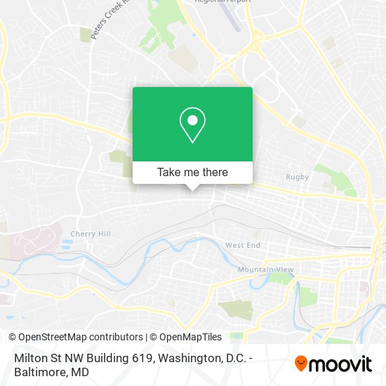 Mapa de Milton St NW Building 619