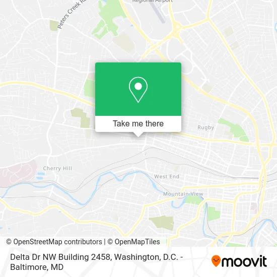 Delta Dr NW Building 2458 map