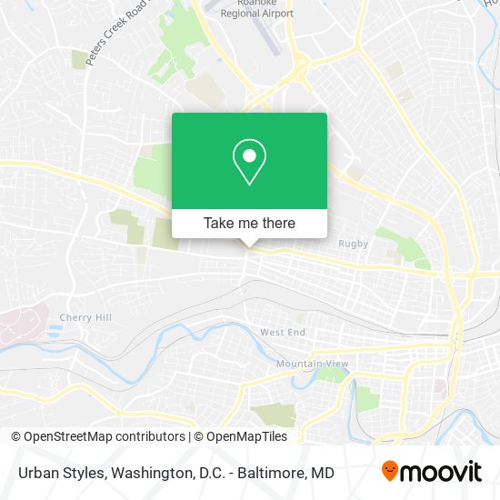 Urban Styles map