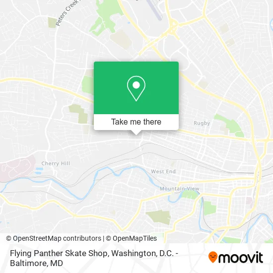Mapa de Flying Panther Skate Shop