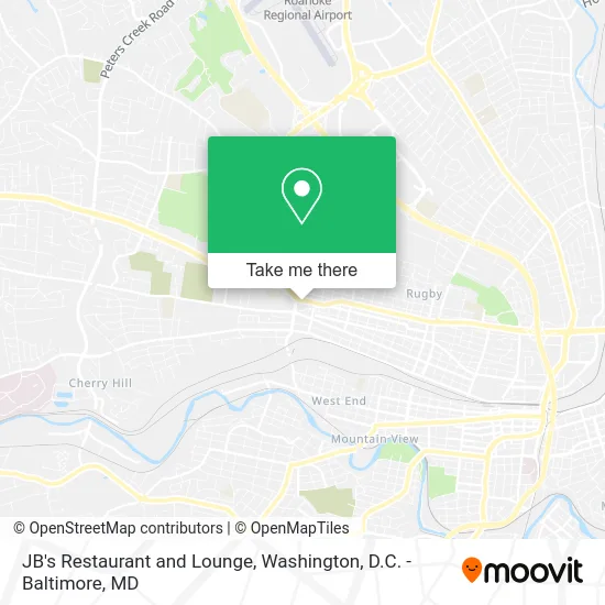 JB's Restaurant and Lounge map