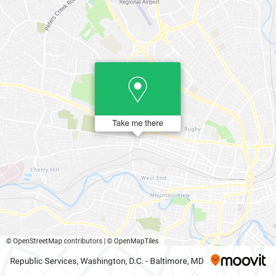 Republic Services map