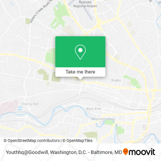 Mapa de Youthhq@Goodwill