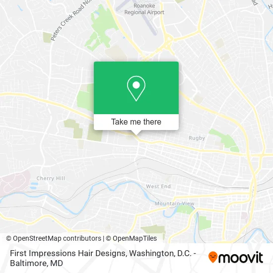 First Impressions Hair Designs map