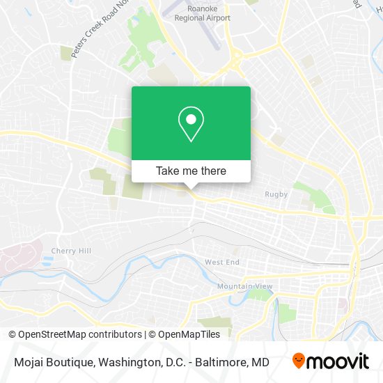 Mojai Boutique map