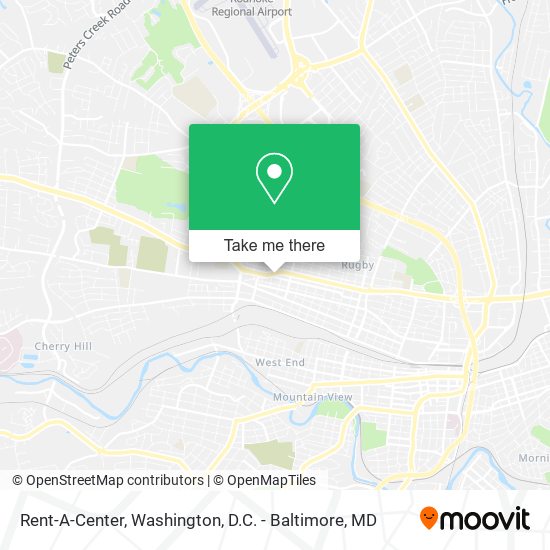 Rent-A-Center map