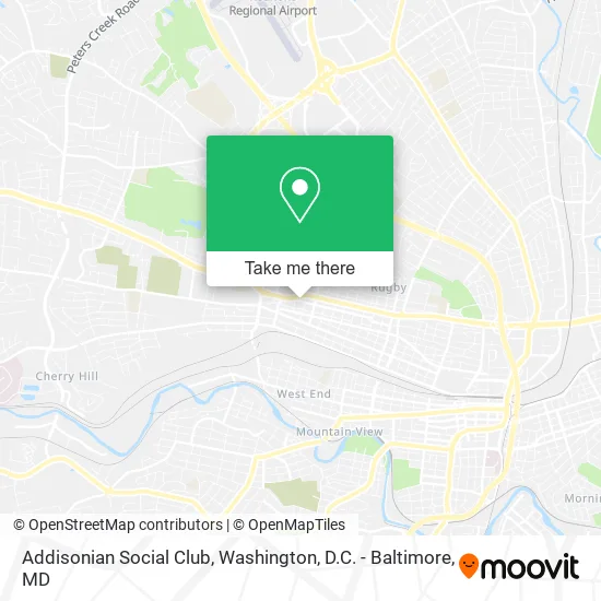 Mapa de Addisonian Social Club