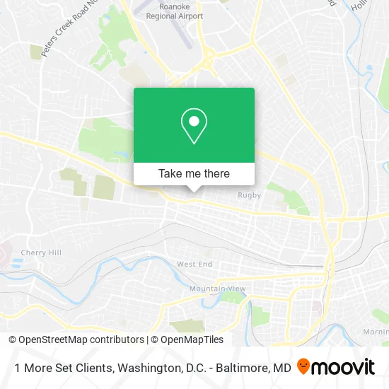 Mapa de 1 More Set Clients