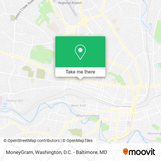 MoneyGram map