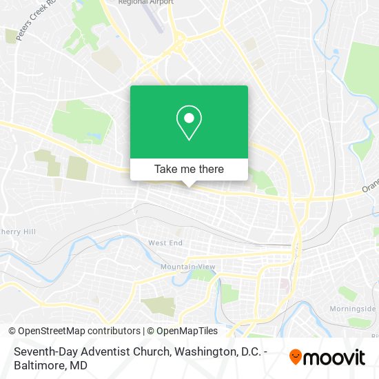 Seventh-Day Adventist Church map