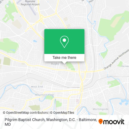 Pilgrim Baptist Church map