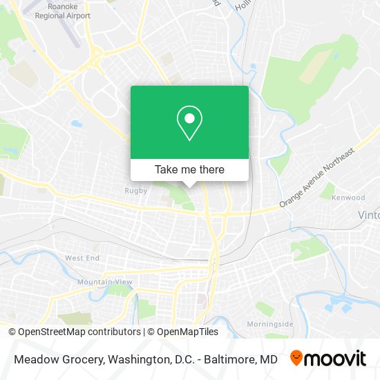 Meadow Grocery map