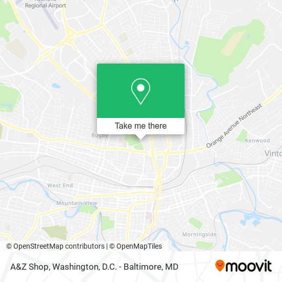 A&Z Shop map