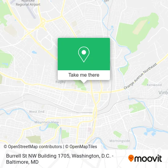 Burrell St NW Building 1705 map