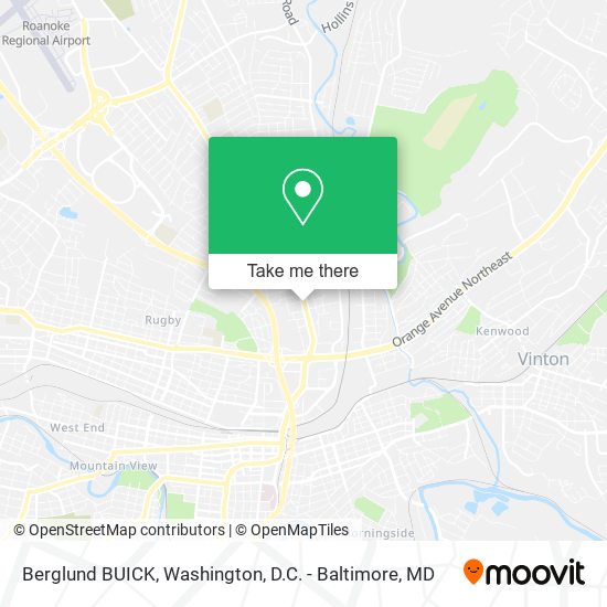Mapa de Berglund BUICK