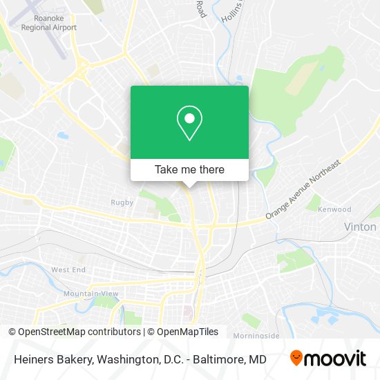 Mapa de Heiners Bakery