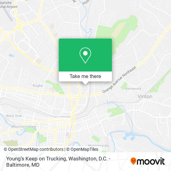 Mapa de Young's Keep on Trucking