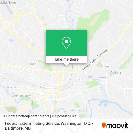 Mapa de Federal Exterminating Service